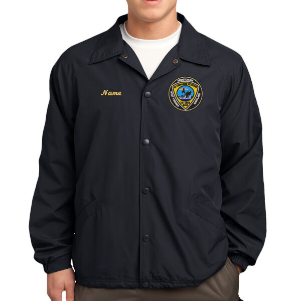 Tri-State Base Submarine Veterans Sideline Jacket Left Chest w/ Name Thumbnail